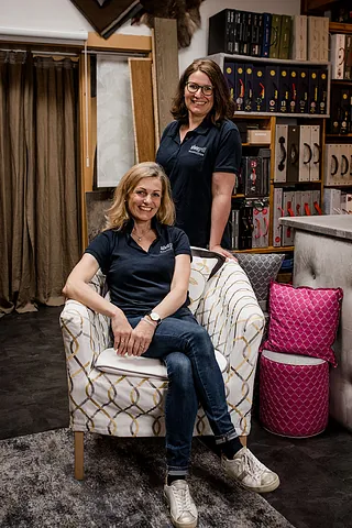 Martina Grill und Andrea Jury